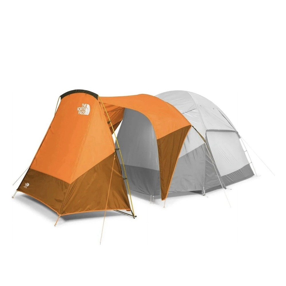 The North Face Wawona Front Porch Tent Vestibule – Orange/Tan/Green New